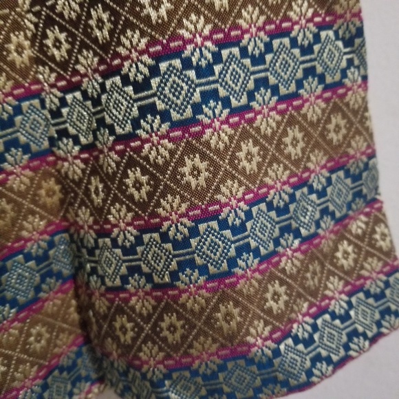 Azada By Tara Haggiag 100% Silk Jacket Made Italy - Picture 3 of 8